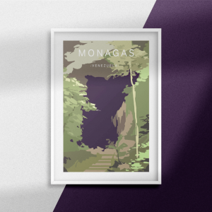 Affiche Monagas Venezuela