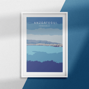 Affiche Anzoátegui Venezuela