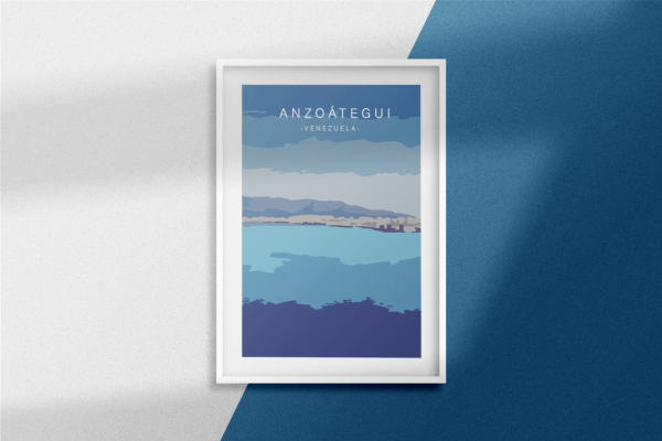 Affiche Anzoátegui Venezuela