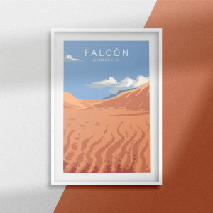 Affiche Falcón Venezuela