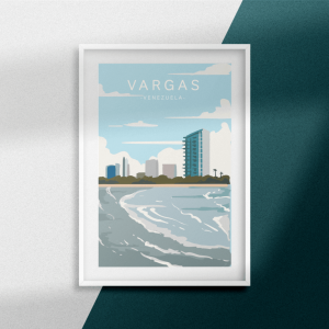 Affiche Vargas Venezuela
