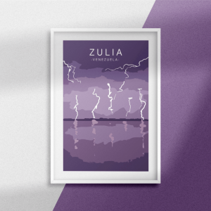 Affiche Zulia Venezuela