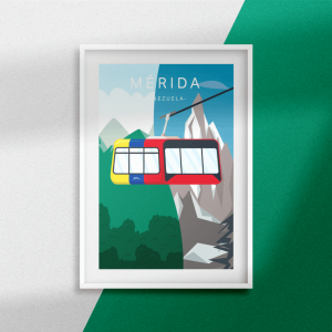 Affiche Merida Venezuela