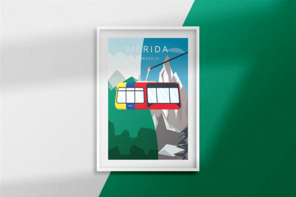 Affiche Merida Venezuela