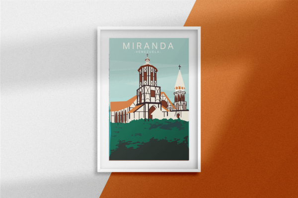 Affiche Miranda Venezuela