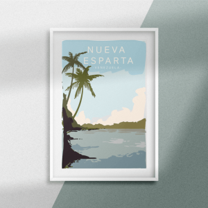 Affiche Nueva Esparta Venezuela