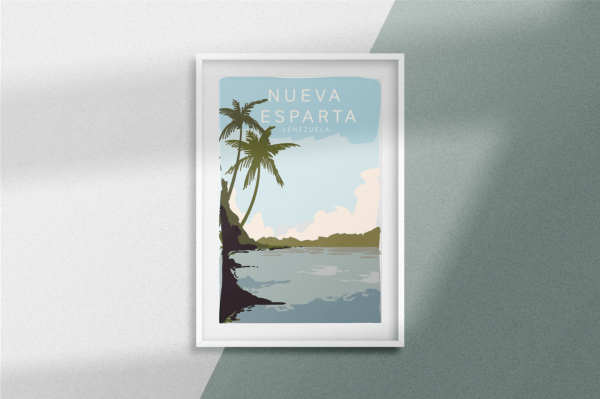 Affiche Nueva Esparta Venezuela